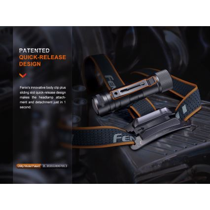 Fenix HM71R - LED Rechargeable headlamp LED/USB IP68 2700 lm 400 h