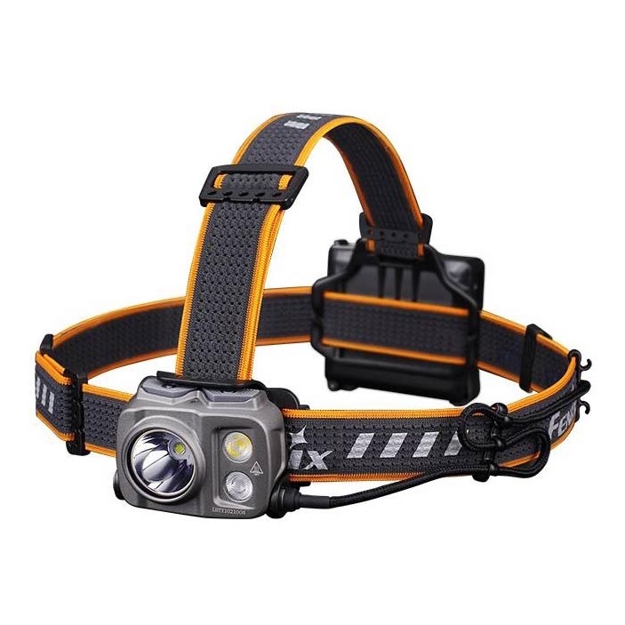 Fenix HP16R1250 - LED Rechargeable headlamp 3xLED/USB 4xAA IP66 1250 lm 600 h 3000 mAh