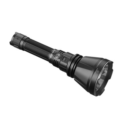 Fenix HT18RV20 - Dimmable Rechargeable LED Flashlight with USB, 6000 mAh, IP68, 3700 lm, 87 h, Black
