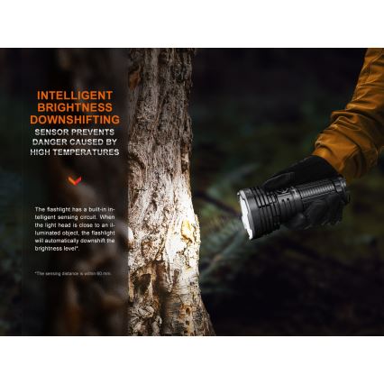 Fenix LR40RV20 - LED Rechargeable flashlight LED/USB IP68 15000 lm 177 h 5000 mAh