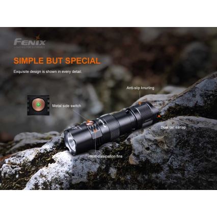 Fenix PD25R - LED Rechargeable flashlight LED/1xCR123A IP68 800 lm 70 h