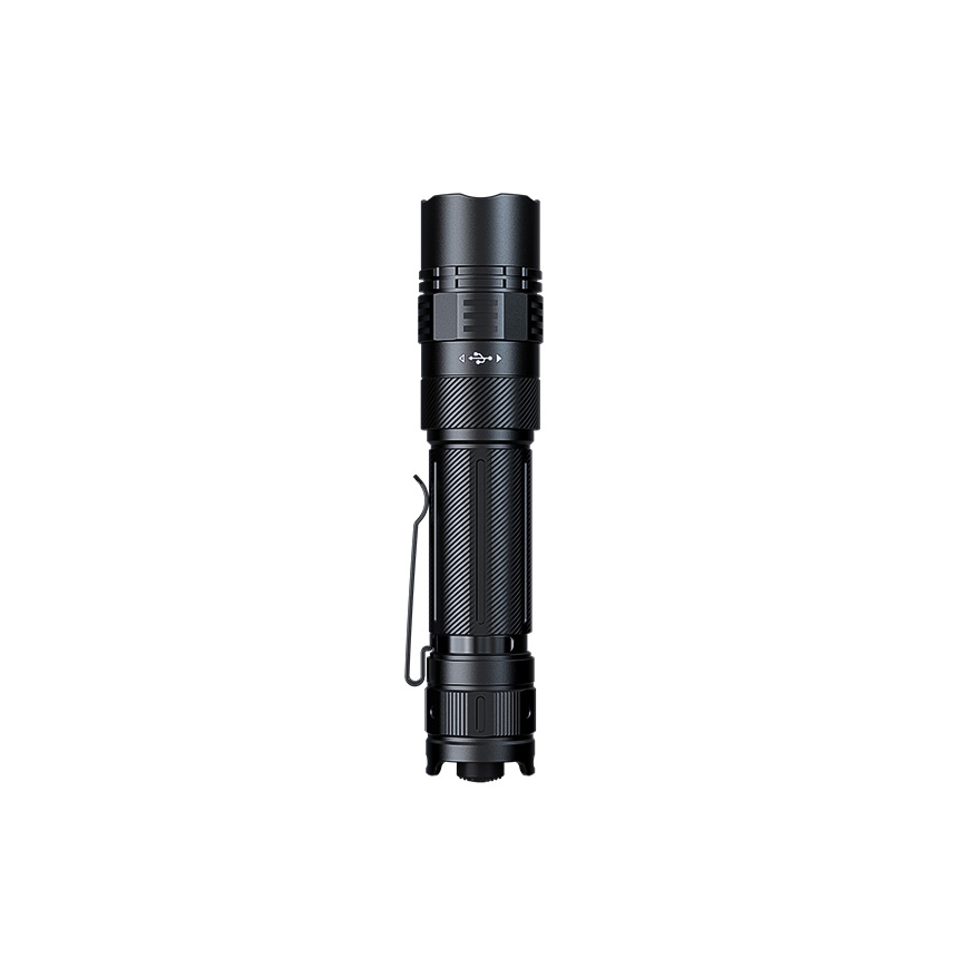 Fenix PD36RACE - Dimmable USB-rechargeable LED flashlight, 5000 mAh, IP68, 3000 lm, 63.45 h, black