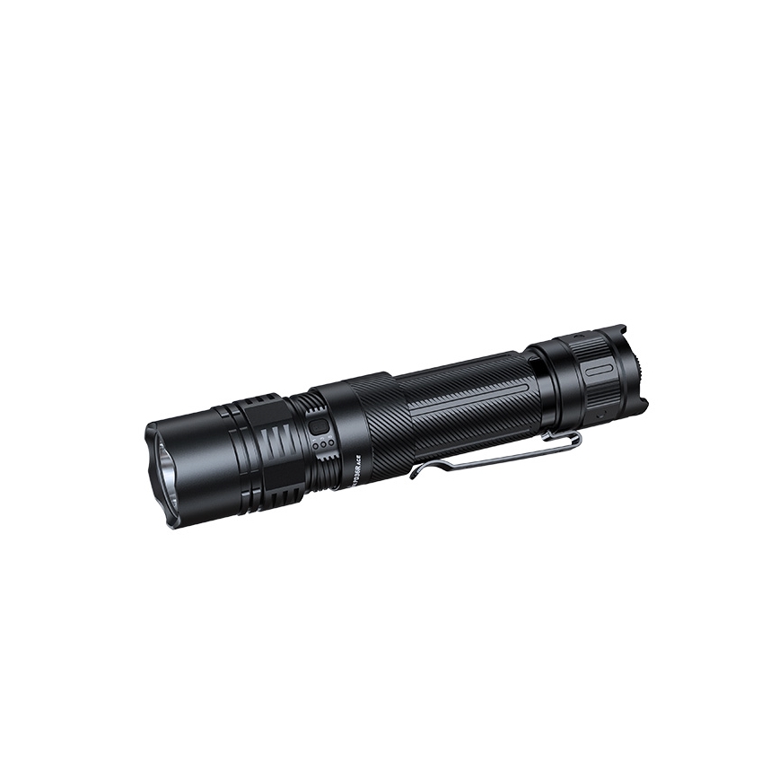 Fenix PD36RACE - Dimmable USB-rechargeable LED flashlight, 5000 mAh, IP68, 3000 lm, 63.45 h, black