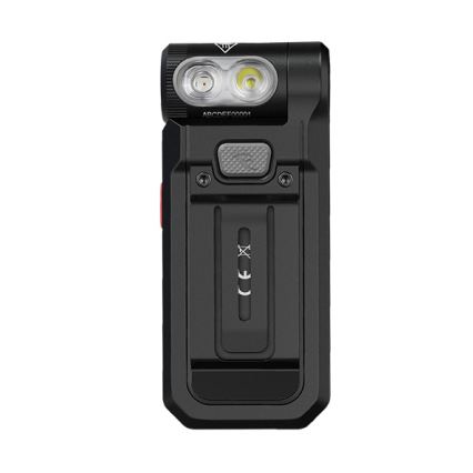 Fenix SW05RREDBLC - LED Dimmable rechargeable flashlight LED/USB IPX6 150 lm 49 h black