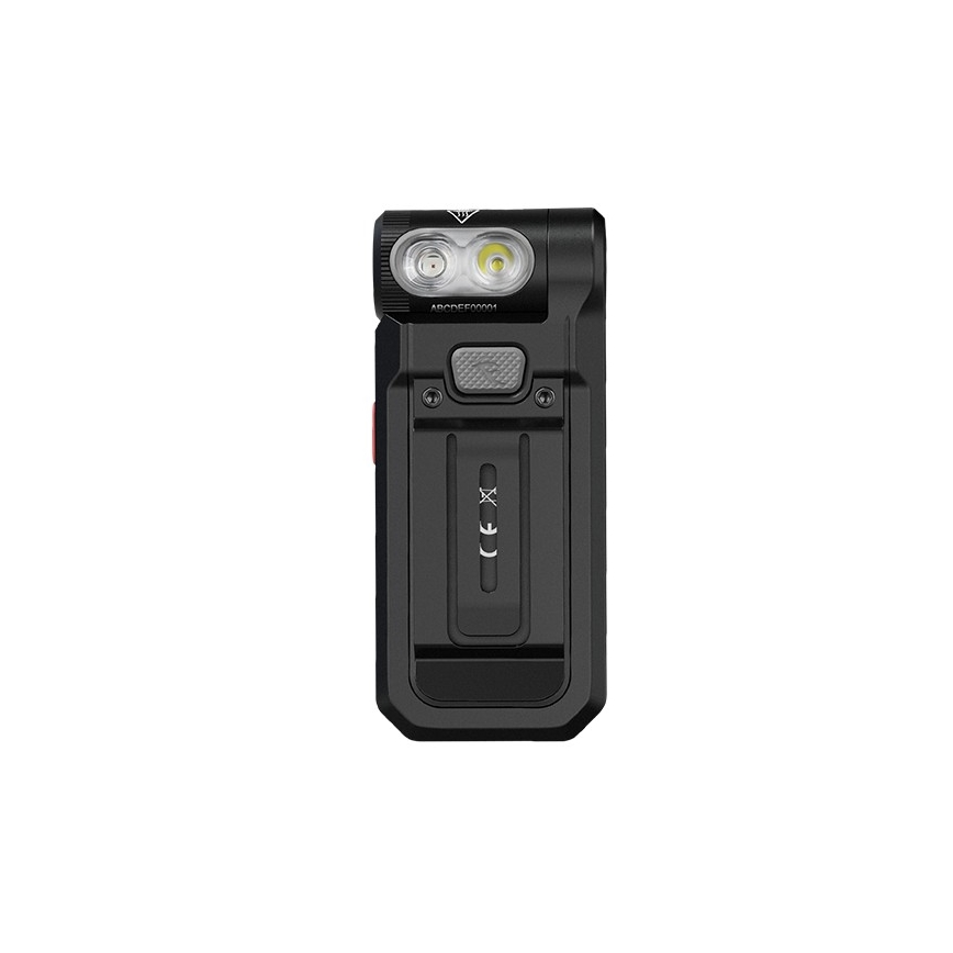 Fenix SW05RREDBLC - LED Dimmable rechargeable flashlight LED/USB IPX6 150 lm 49 h black