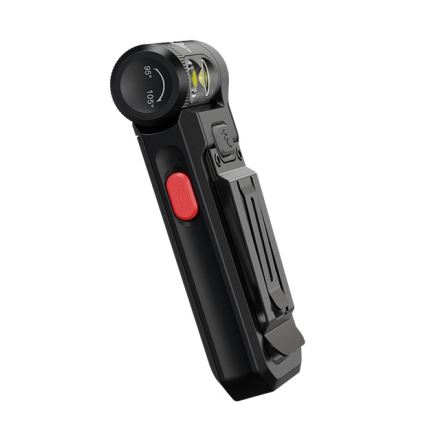 Fenix SW05RREDBLC - LED Dimmable rechargeable flashlight LED/USB IPX6 150 lm 49 h black
