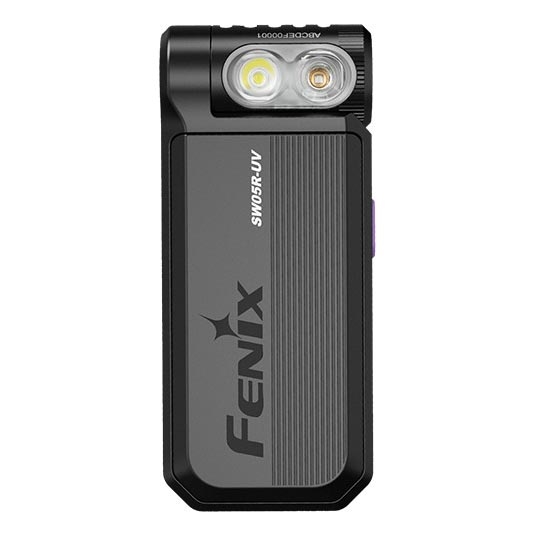 Fenix SW05RUVBLC - LED Dimmable rechargeable flashlight LED/USB IPX6 150 lm 49 h black