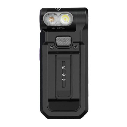 Fenix SW05RUVBLC - LED Dimmable rechargeable flashlight LED/USB IPX6 150 lm 49 h black
