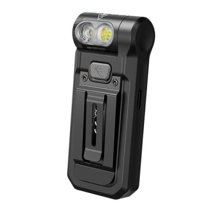 Fenix SW05RUVBLC - LED Dimmable rechargeable flashlight LED/USB IPX6 150 lm 49 h black