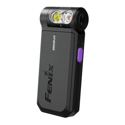 Fenix SW05RUVBLC - LED Dimmable rechargeable flashlight LED/USB IPX6 150 lm 49 h black
