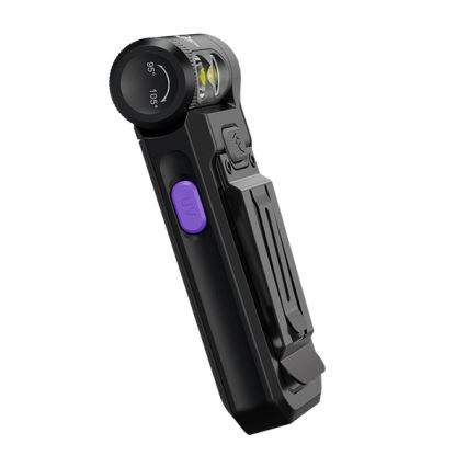 Fenix SW05RUVBLC - LED Dimmable rechargeable flashlight LED/USB IPX6 150 lm 49 h black