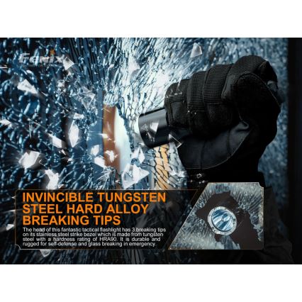 Fenix TK16V20 - LED Rechargeable flashlight LED/1x21700 IP68 3100 lm 43 hrs