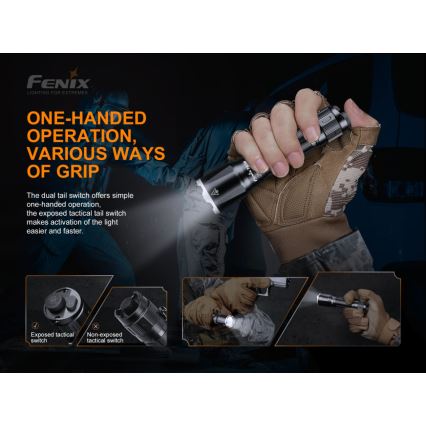 Fenix TK16V20 - LED Rechargeable flashlight LED/1x21700 IP68 3100 lm 43 hrs