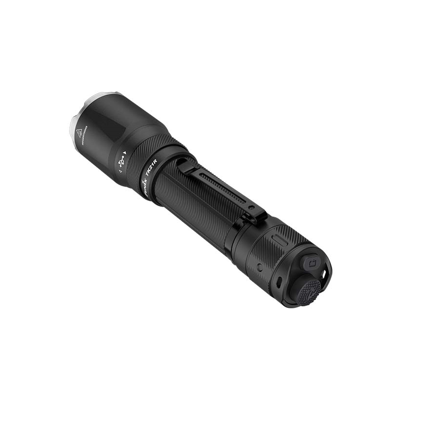 Fenix TK21RBLK - Dimmable Rechargeable LED/USB Flashlight, 6000 mAh, IP68, 3600 lm, 72.5 h, Black