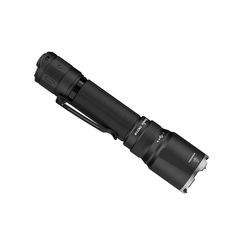 Fenix TK21RBLK - Dimmable Rechargeable LED/USB Flashlight, 6000 mAh, IP68, 3600 lm, 72.5 h, Black