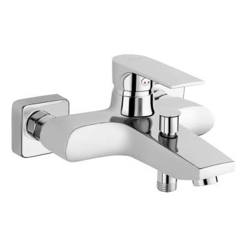 FERRO - ALGEO SQUARE Bath Mixer, Polished Chrome