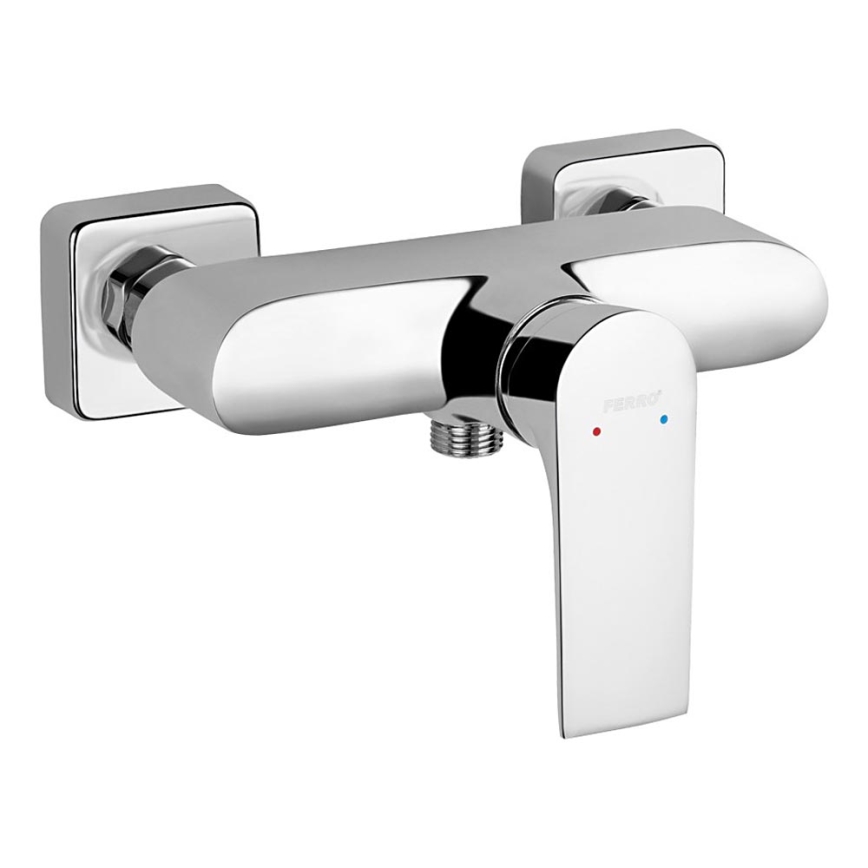 FERRO - ALGEO SQUARE Shower Mixer in Polished Chrome