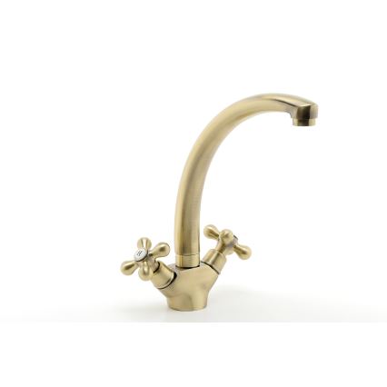FERRO - ANTICA Kitchen Sink Faucet, Bronze