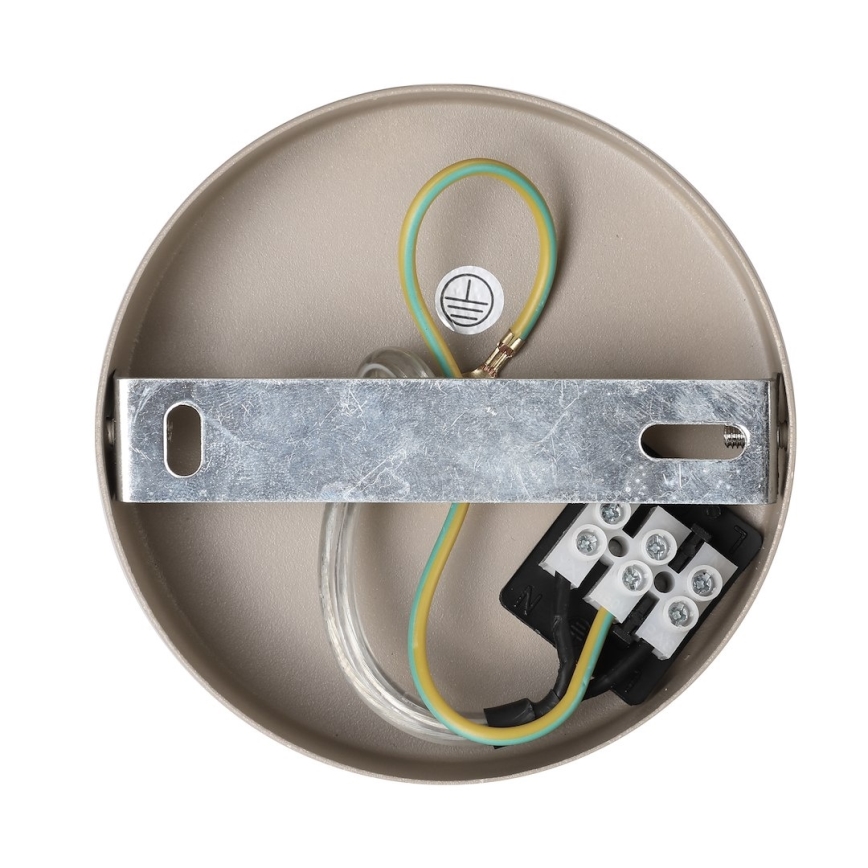 FERRO cable-hung pendant light 1xE27/15W/230V, grey