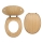 FERRO - MDF Toilet Seat with Bamboo Finish
