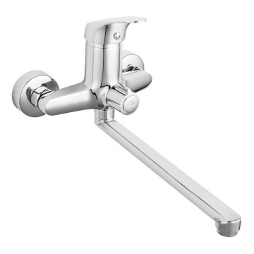 FERRO - ONE Bath Mixer Tap, Polished Chrome