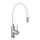 FERRO - Sink tap with flexible arm stainless steel/white