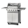 Fieldmann - 5-Burner Gas Grill, Matte Chrome Finish