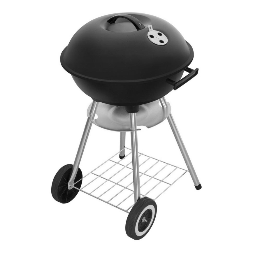 Fieldmann - Charcoal grill black/matte chrome