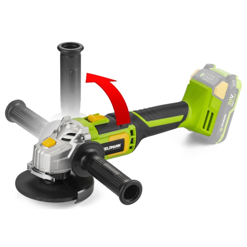 Fieldmann - Cordless angle grinder 20V