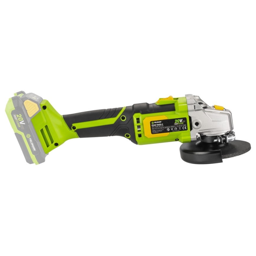 Fieldmann - Cordless angle grinder 20V