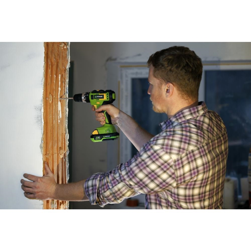 Fieldmann - Cordless hammer drill 20V