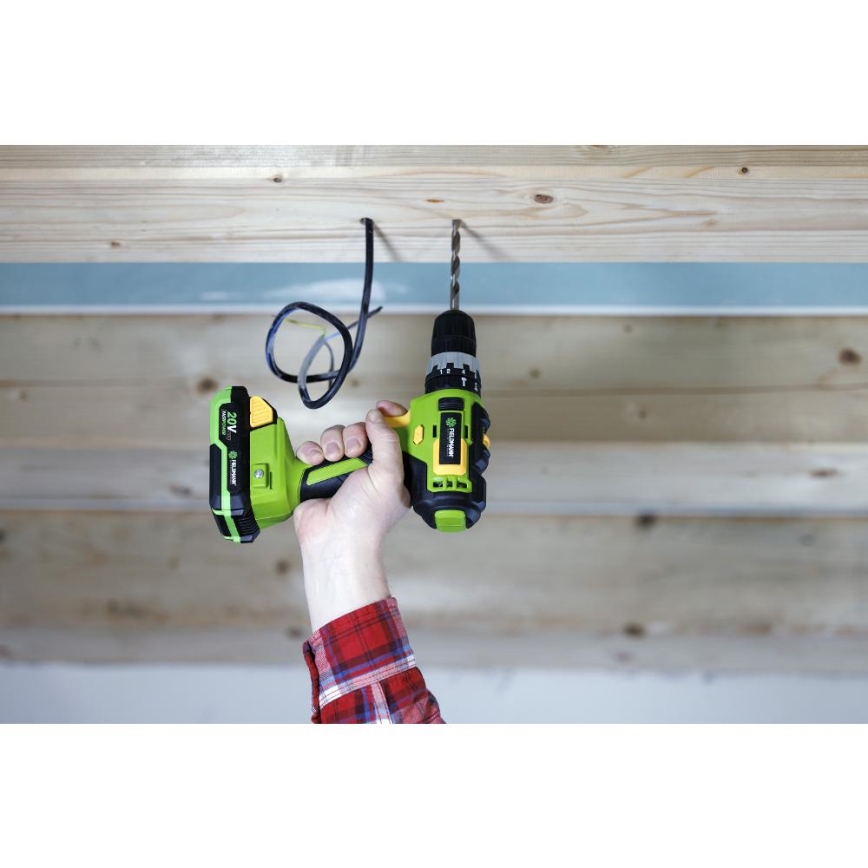 Fieldmann - Cordless hammer drill 20V