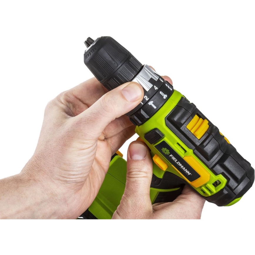 Fieldmann - Cordless hammer drill 20V