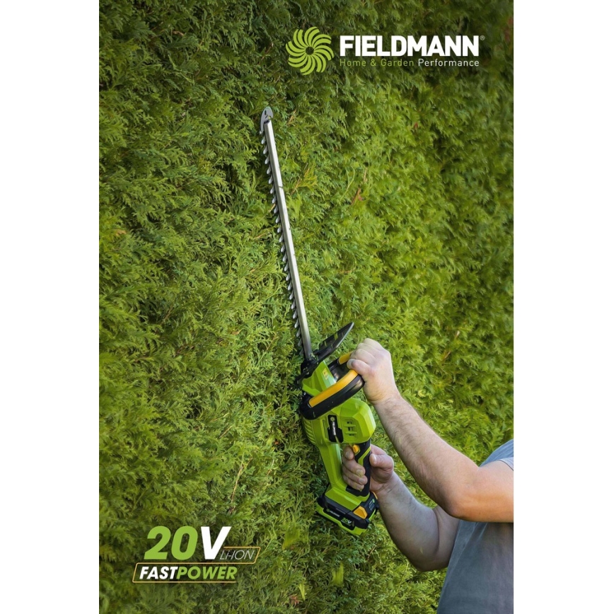 Fieldmann - Cordless hedge trimmer 20V