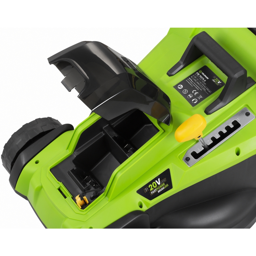 Fieldmann - Cordless lawn mower 2x20V