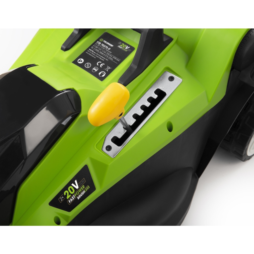 Fieldmann - Cordless lawn mower 2x20V