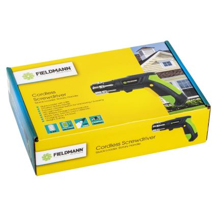 Fieldmann - Cordless screwdriver 3,6V 1300 mAh