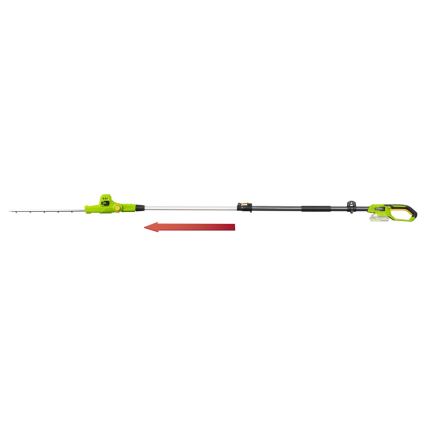 Fieldmann - Cordless telescopic hedge shears 20V