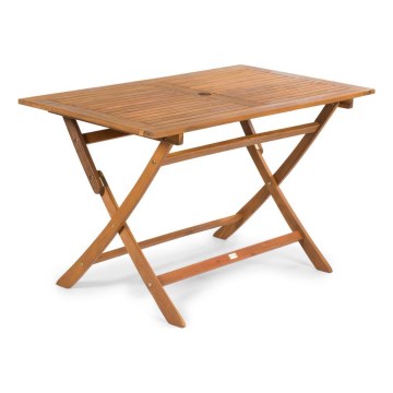 Fieldmann - Foldable garden table 120x70 cm acacia
