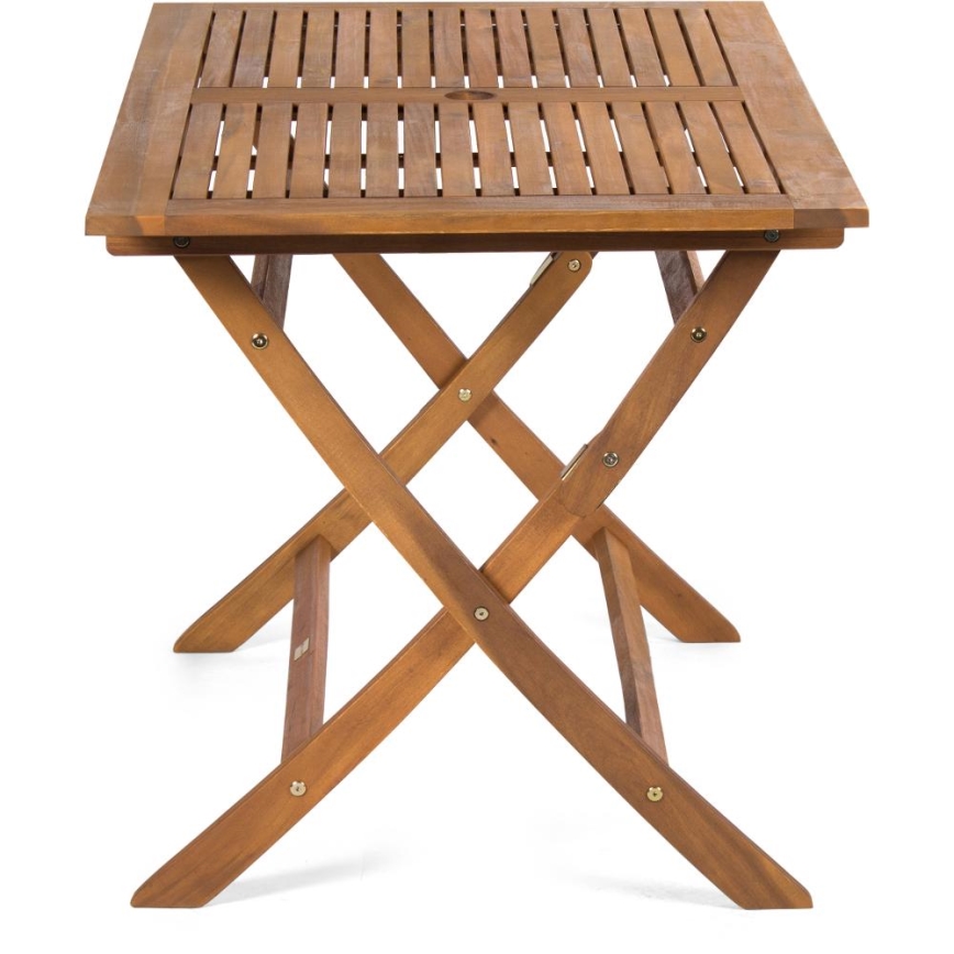 Fieldmann - Foldable garden table 120x70 cm acacia