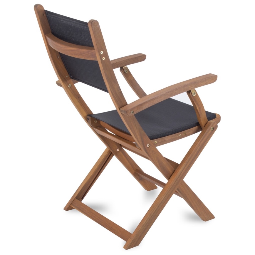 Fieldmann - Folding garden chair acacia