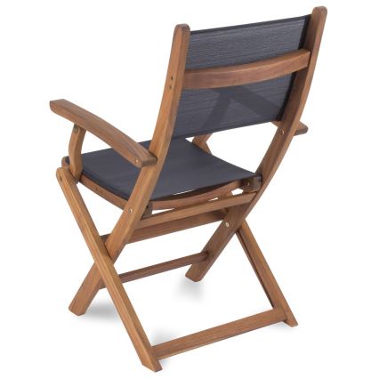 Fieldmann - Folding garden chair acacia