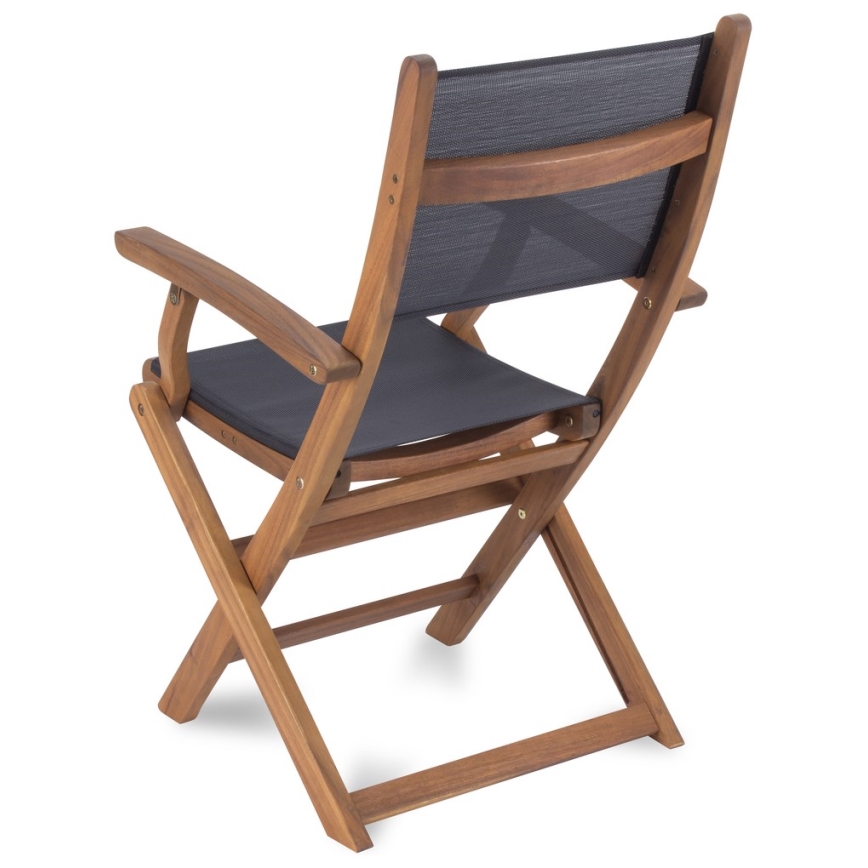 Fieldmann - Folding garden chair acacia