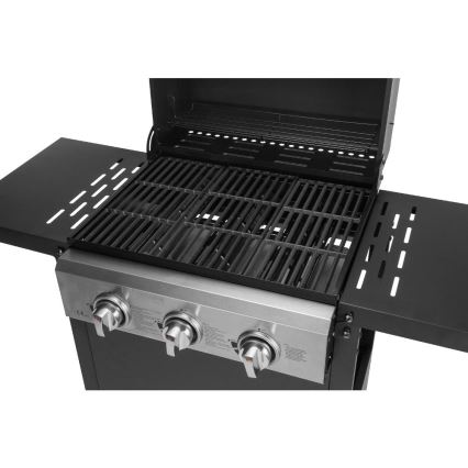 Fieldmann - Gas grill 3x burner black