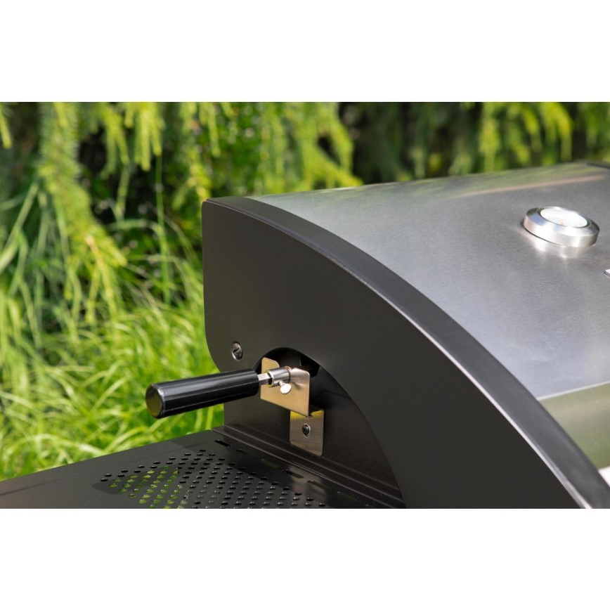 Fieldmann - Gas grill 3x burner matte chrome