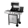 Fieldmann - Gas grill 4x burner matte chrome/black