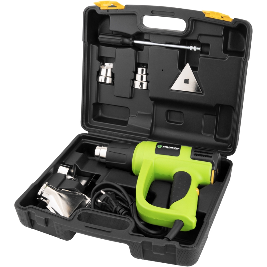 Fieldmann - Heat gun with accessories 2000W/230V