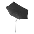 Fieldmann - Parasol d. 3 m black