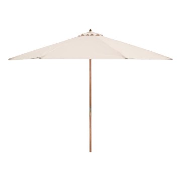 Fieldmann - Parasol d. 3 m creamy/acacia