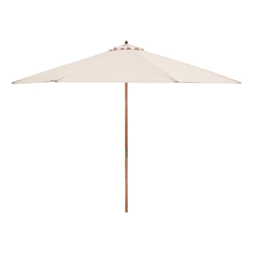 Fieldmann - Parasol d. 3 m creamy/acacia